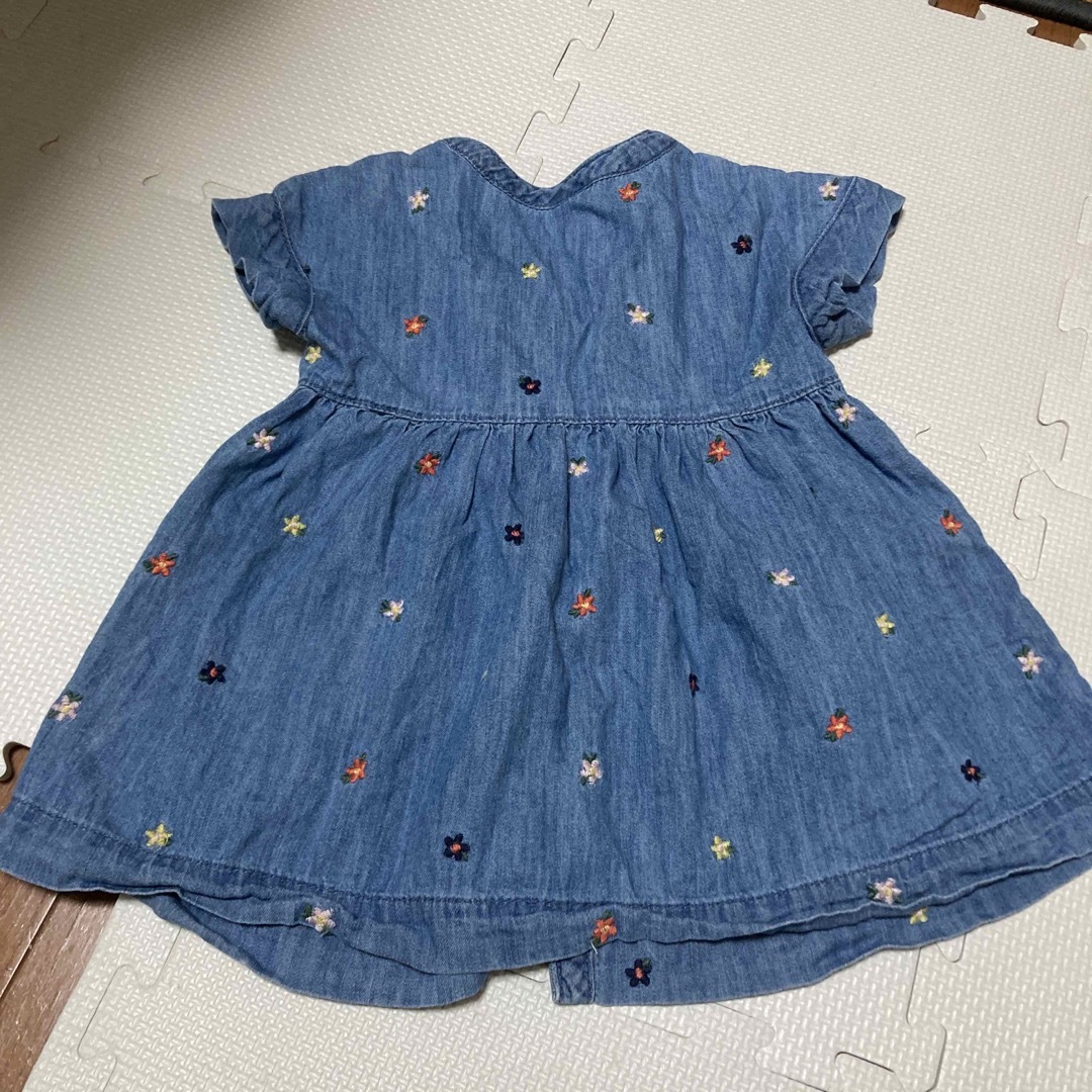 babyGAP(ベビーギャップ)のbaby GAP デニムワンピース キッズ/ベビー/マタニティのベビー服(~85cm)(ワンピース)の商品写真