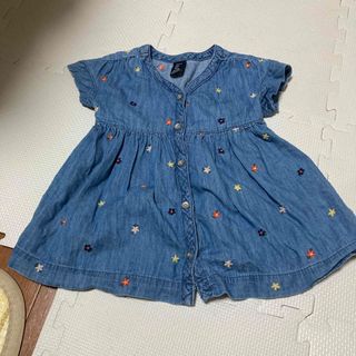 ベビーギャップ(babyGAP)のbaby GAP デニムワンピース(ワンピース)