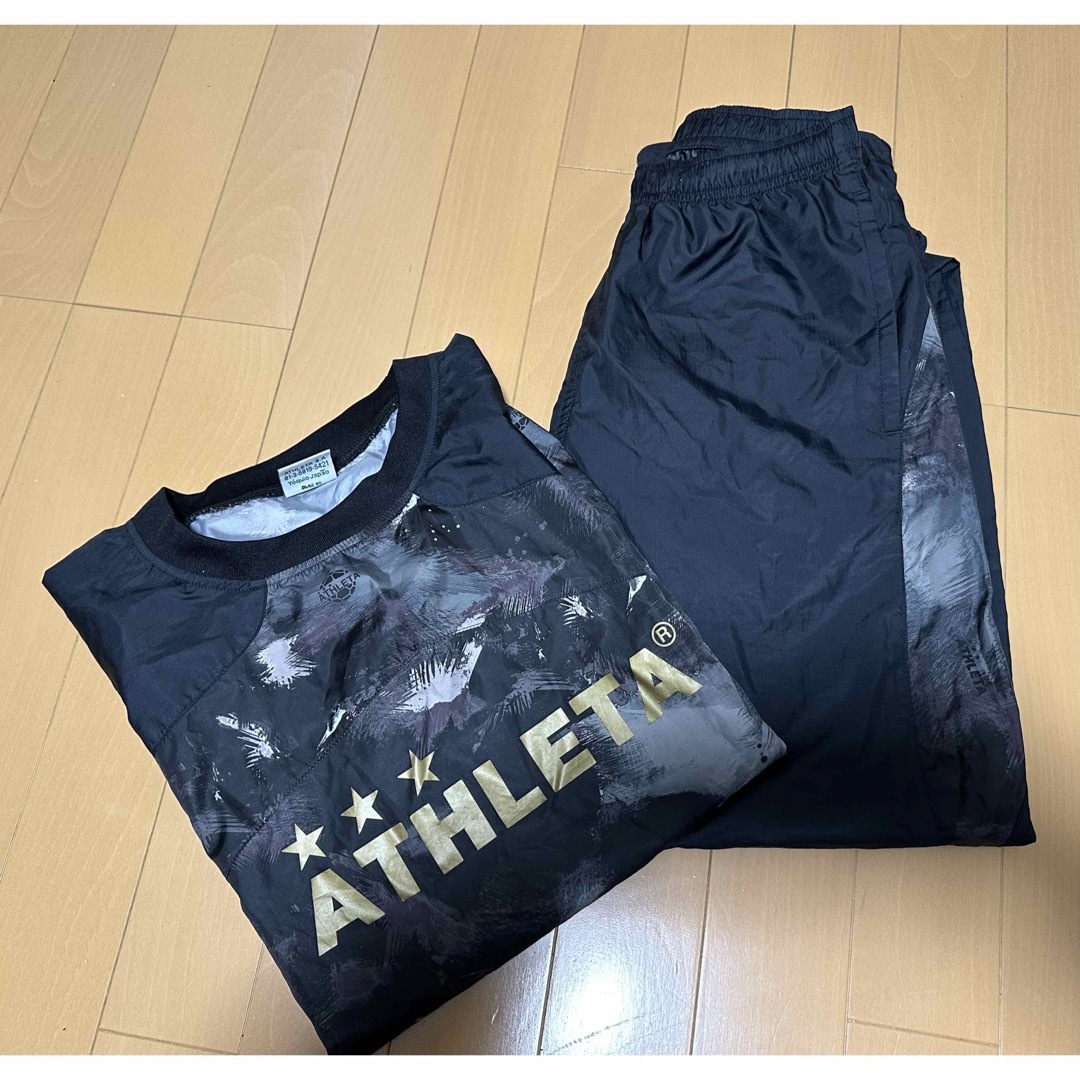 ATHLETA(アスレタ)のアスレタ　ピステ上下セット　160cm スポーツ/アウトドアのサッカー/フットサル(ウェア)の商品写真