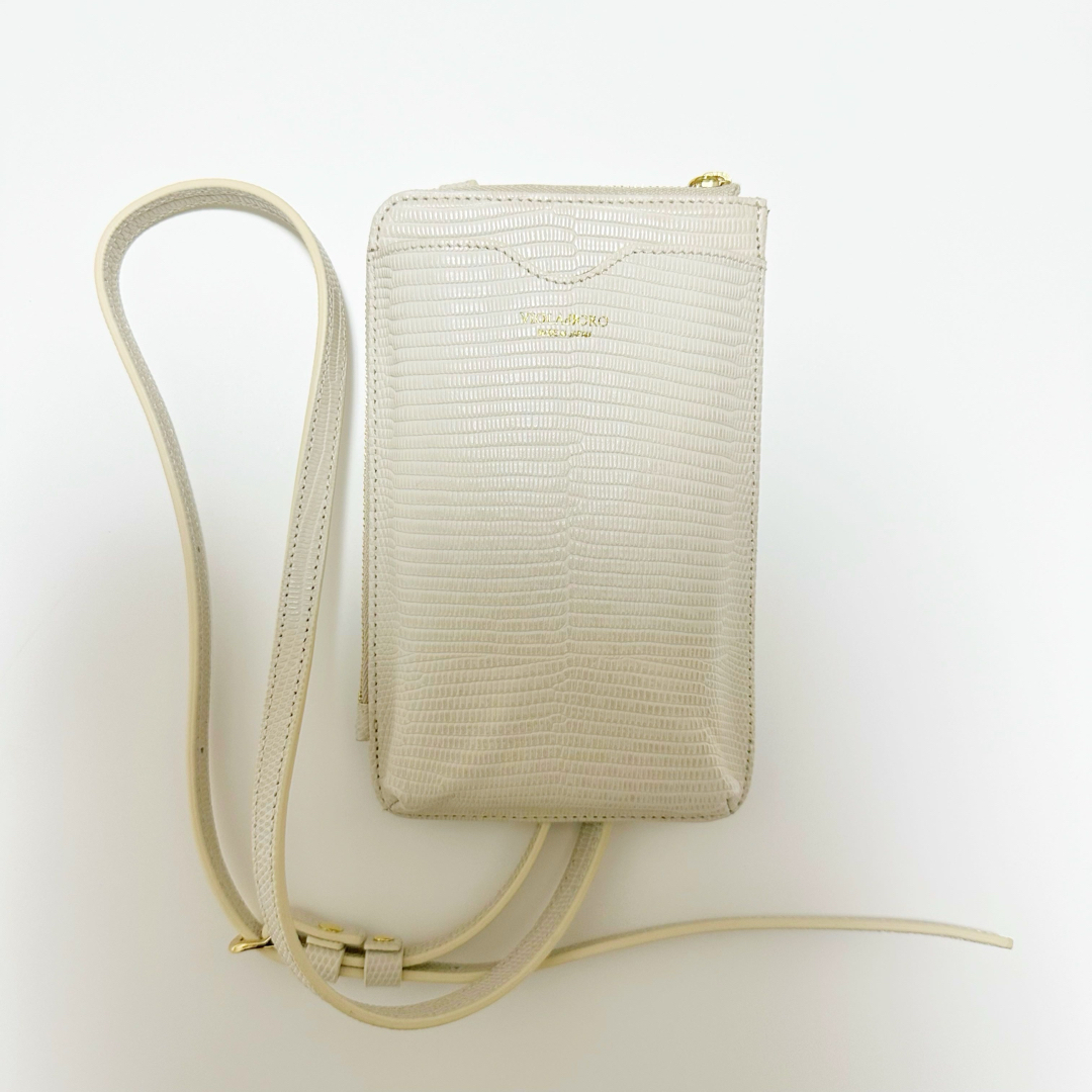 VIOLAd'ORO(ヴィオラドーロ)の【未使用】VIOLAd'ORO スマホポシェット レディースのバッグ(ショルダーバッグ)の商品写真