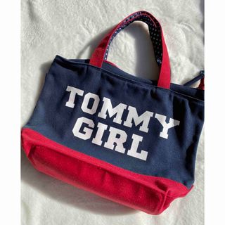 tommy girl - TOMMY GIRL トミーガール　トミーヒルフィガー　キャンパス　トートバッグ