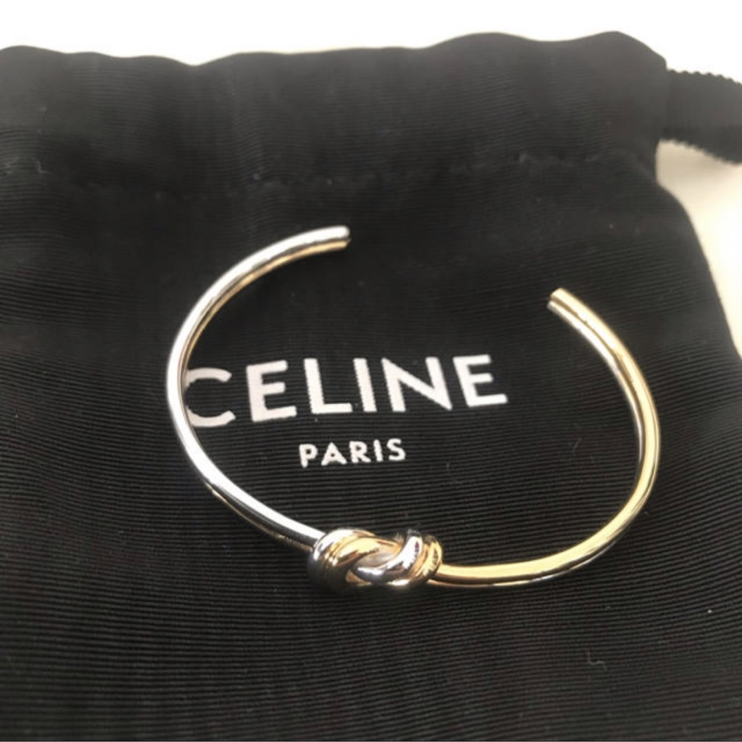 CELINE Double KNOTブレスレットGOLD/Silver