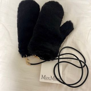 マックスマーラ(Max Mara)のMAX MARA マックスマーラ  テディベアミトン Ombrato 手袋(手袋)