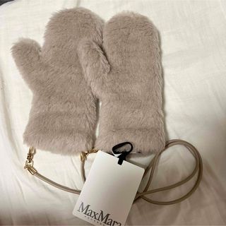 マックスマーラ(Max Mara)のMAX MARA マックスマーラ  テディベアミトン Ombrato 手袋 (手袋)