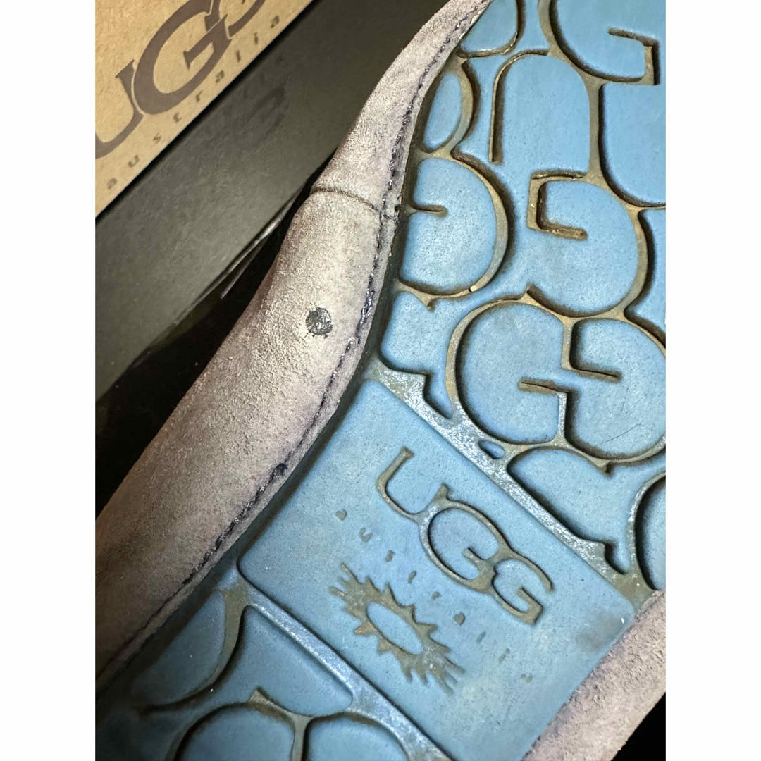 UGG アグ　オーストラリア　モカシン　アンスレー　24㎝　ブルー レディースの靴/シューズ(スリッポン/モカシン)の商品写真