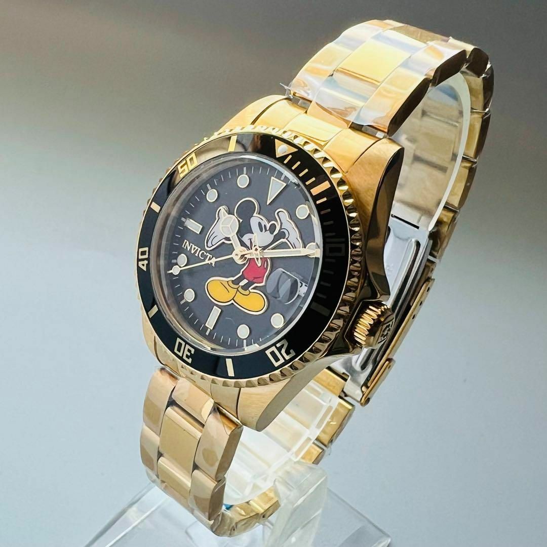 INVICTA(インビクタ)のインビクタ 腕時計 レディース 新品 ディズニー ミッキー 世界限定 ゴールド レディースのファッション小物(腕時計)の商品写真