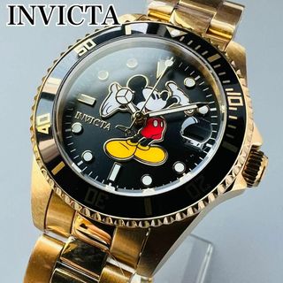 INVICTA - インビクタ 腕時計 レディース 新品 ディズニー ミッキー 世界限定 ゴールド