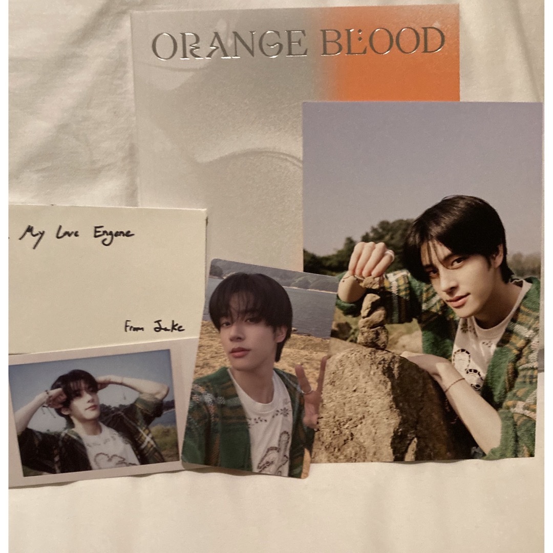 ENHYPEN(エンハイプン)のENHYPEN orange blood ジェイクセットjake トレカ エンタメ/ホビーのCD(K-POP/アジア)の商品写真