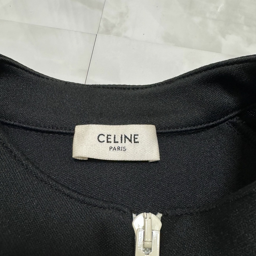 celine(セリーヌ)のスーツジャケット ダブルフェイス ジャージー トリオンフ  2Y5671210 レディースのジャケット/アウター(ブルゾン)の商品写真