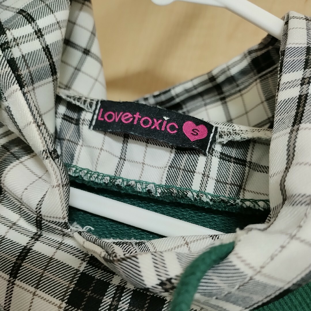 lovetoxic(ラブトキシック)のラブトキ ベストレイヤードワンピース キッズ/ベビー/マタニティのキッズ服女の子用(90cm~)(ワンピース)の商品写真