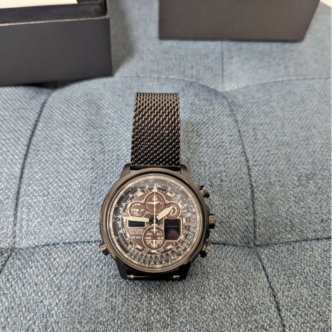 CITIZEN(シチズン)の【美品❗❗】CITIZEN Eco-Drive WR200 メンズの時計(腕時計(デジタル))の商品写真