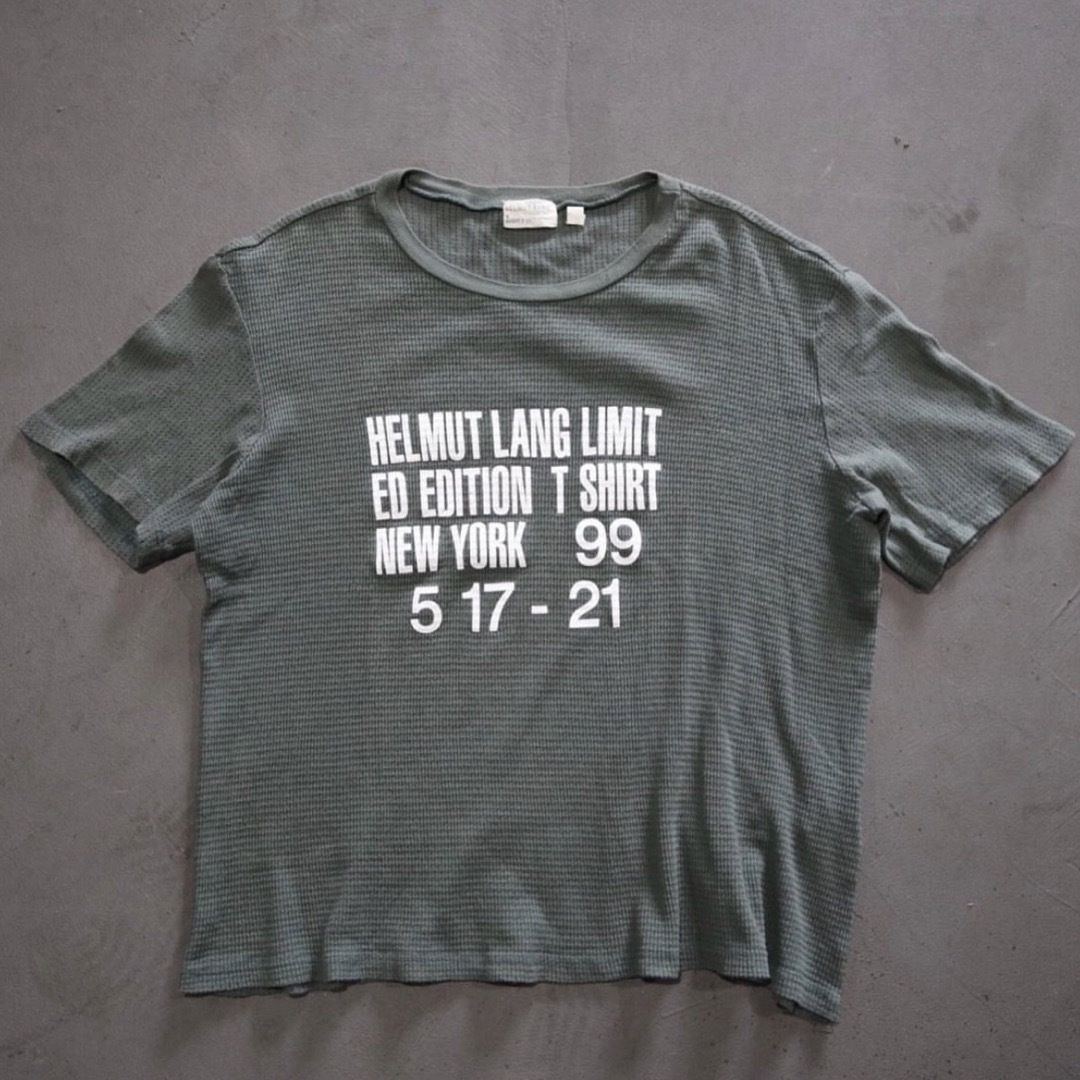 HELMUT LANG(ヘルムートラング)のhelmut lang 1999 LIMITED EDITION T-SHIRT メンズのトップス(Tシャツ/カットソー(半袖/袖なし))の商品写真