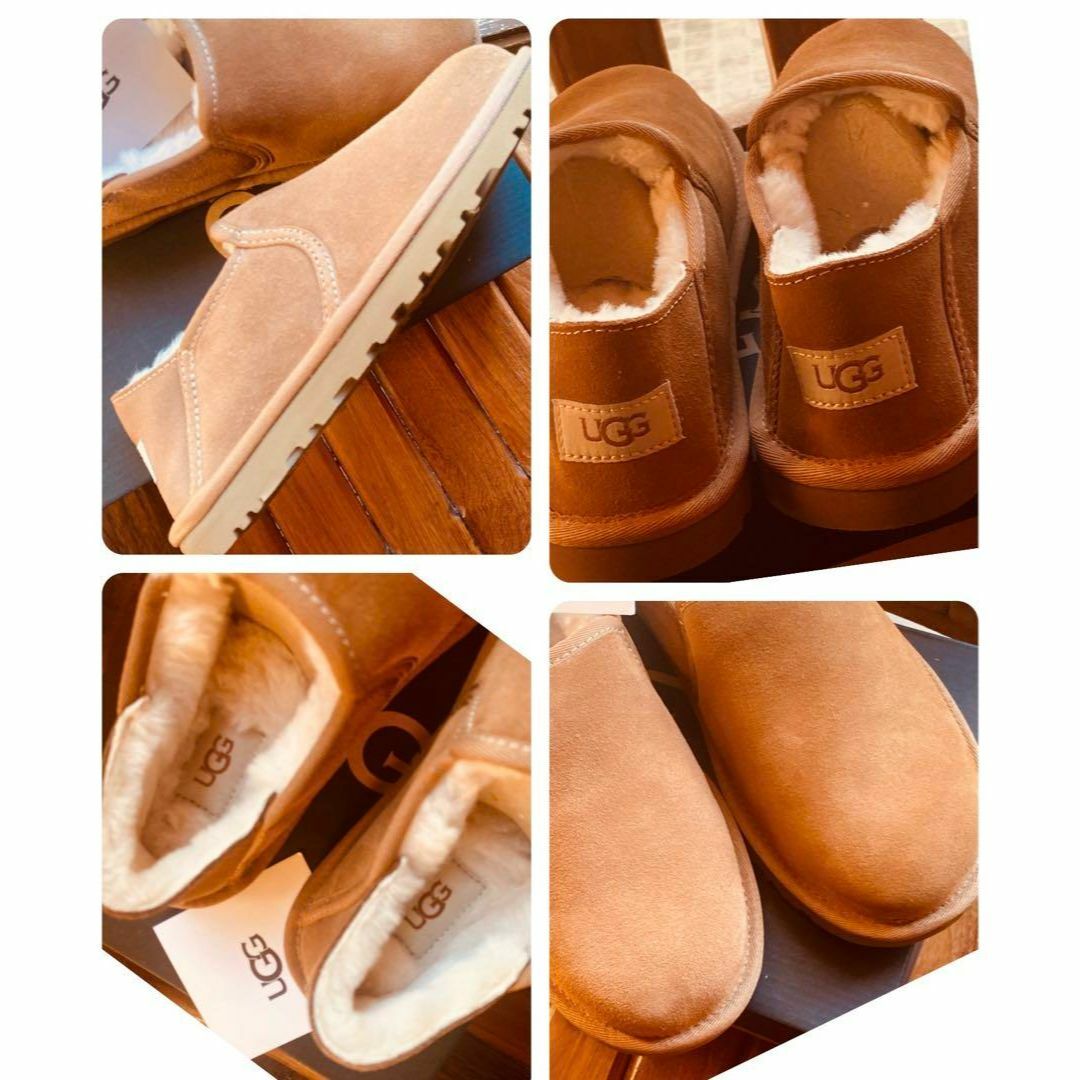 UGG(アグ)の完売しました。。。。。✨③新品✨24素足履き✨UGG✨KENTON✨ケントン✨茶 レディースの靴/シューズ(スリッポン/モカシン)の商品写真