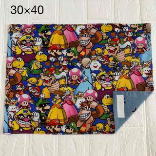 ランチョンマット  30×40   マリオ(外出用品)