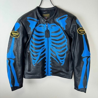 ライダースジャケット(メンズ)（ブルー・ネイビー/青色系）の通販 500