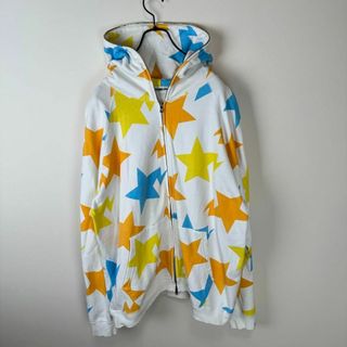 【正規品】 原宿店購入 A bathing ape パーカー 水色