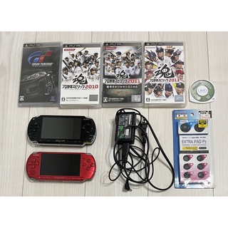 ゲームソフト/ゲーム機本体psp1000 3000 本体 UMA 5点 充電器 パット