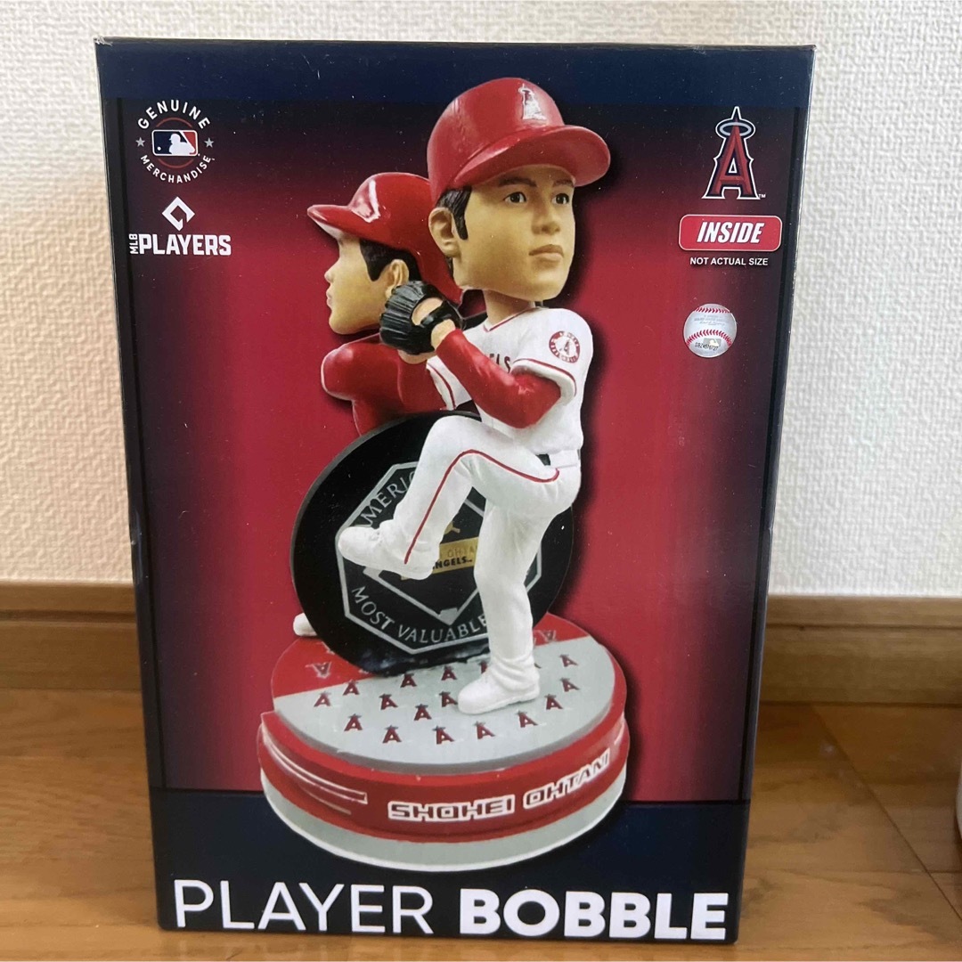 大谷翔平 '21 MVP 二刀流回転式ボブルヘッド MLB エンゼルス | フリマアプリ ラクマ