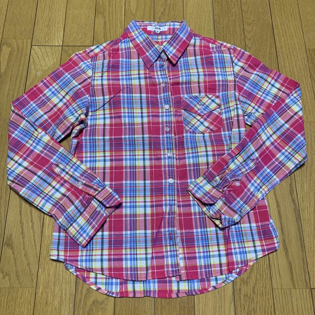 JAYRO(ジャイロ)のjayro ピンク　チェックシャツ レディースのトップス(シャツ/ブラウス(長袖/七分))の商品写真