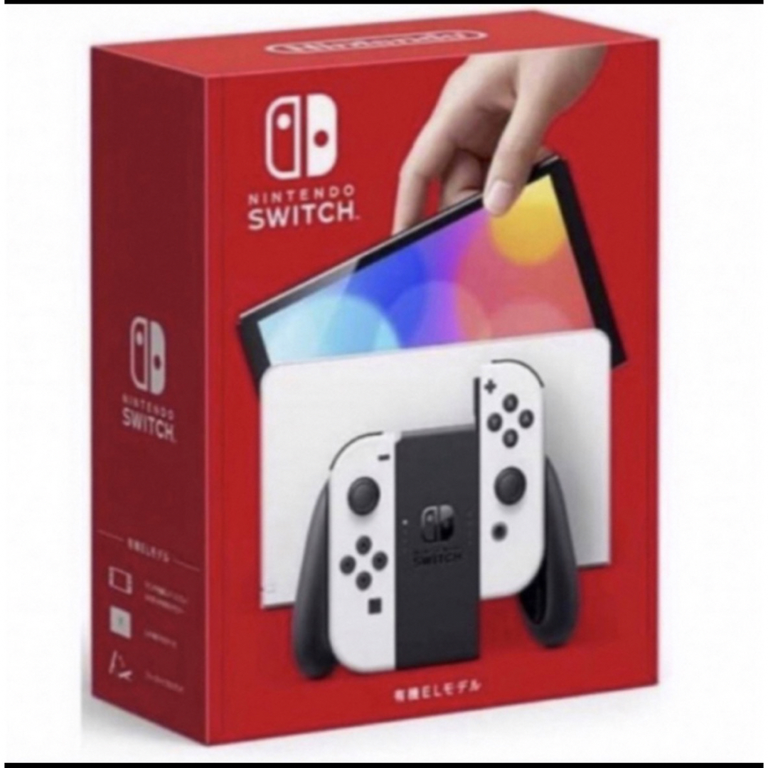 【新品・未使用】ニンテンドースイッチ　本体　有機EL ホワイトゲームソフト/ゲーム機本体