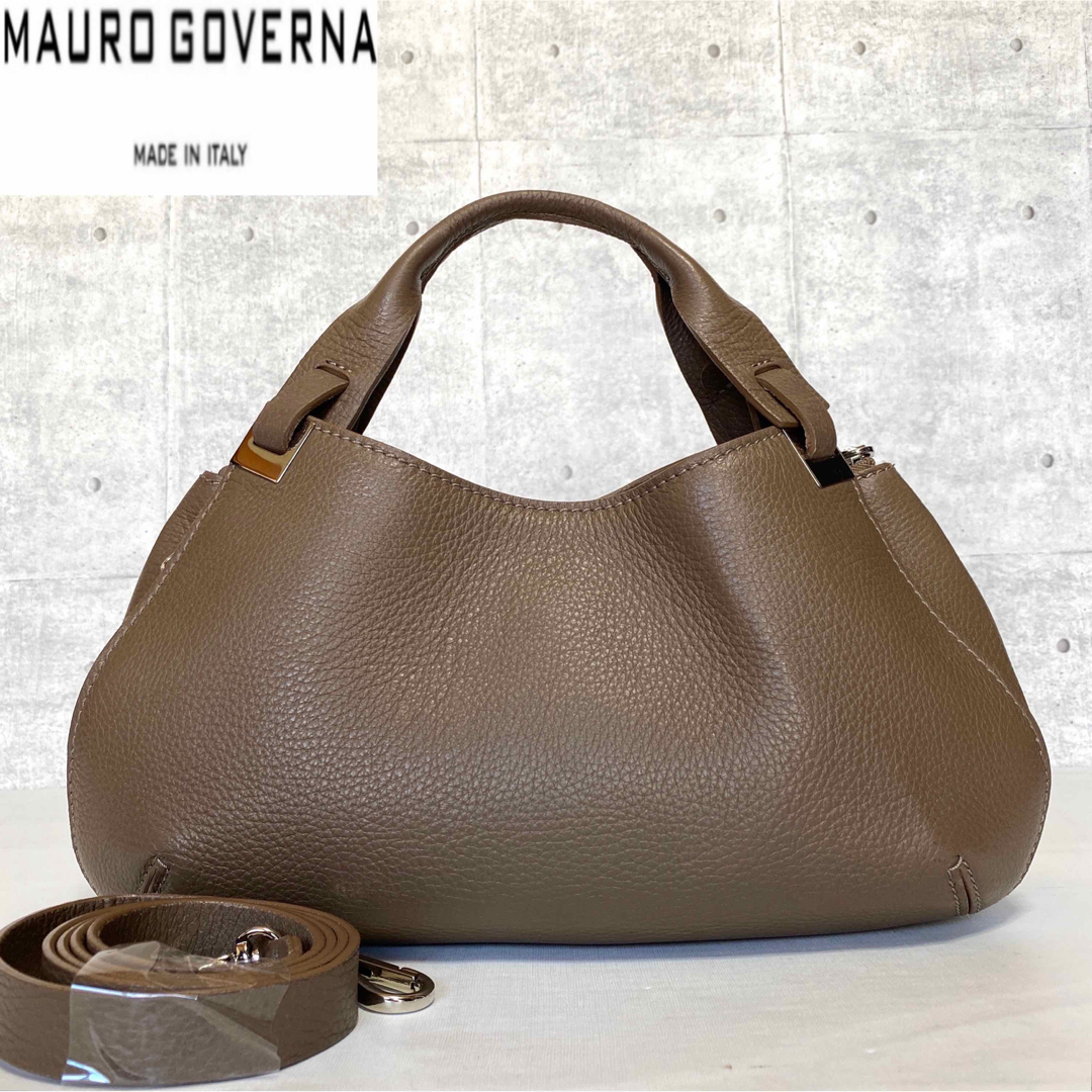 美品 ✨MAURO GOVERNA マウロゴヴェルナ  2way ハンドバッグ