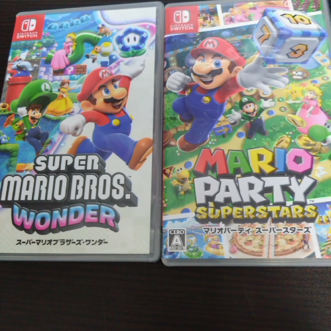 メーカー包装済 スーパーマリオブラザーズワンダー＆マリオパーティ