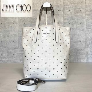 ジミーチュウ(JIMMY CHOO)の【JIMMY CHOO】SOFIA N/S ウルトラホワイト2WAYハンドバッグ(ハンドバッグ)