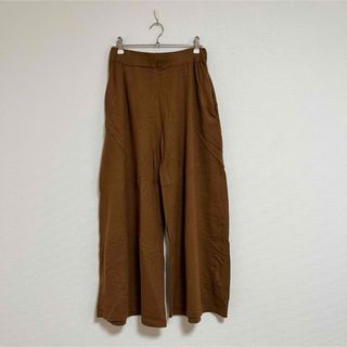 エヘカソポ(ehka sopo)の【美品】eka sopo エヘカソポ シンプル  カジュアル ニットパンツ(カジュアルパンツ)