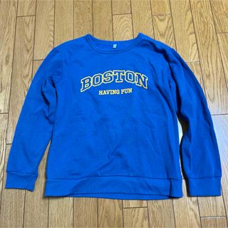 ニシマツヤ(西松屋)のカレッジトレーナー　160cm BOSTON(Tシャツ/カットソー)