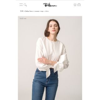 ロンハーマン(Ron Herman)の8様専用　新品　TEN × Ron Herman Blouse(シャツ/ブラウス(長袖/七分))