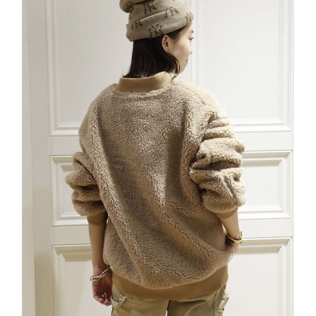 ADAWAS - 新品未使用☆ADAWASアダワスFAKE MOUTON BOMBER ADAWAS - 新品未使用☆ADAWASアダワスFAKE MOUTON BOMBER