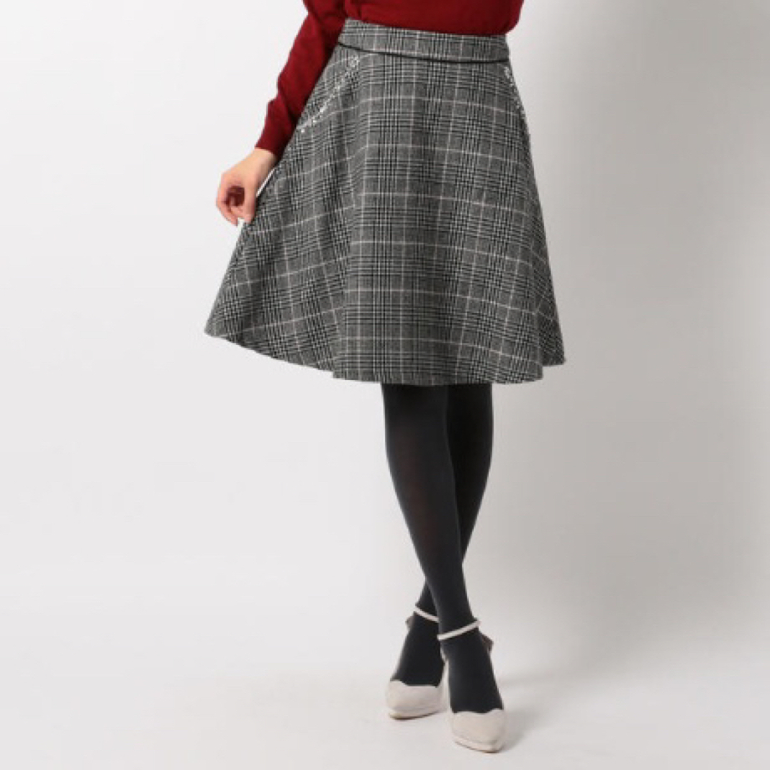 MISCH MASCH(ミッシュマッシュ)のMISCH MASCH チェック柄スカート レディースのスカート(ひざ丈スカート)の商品写真