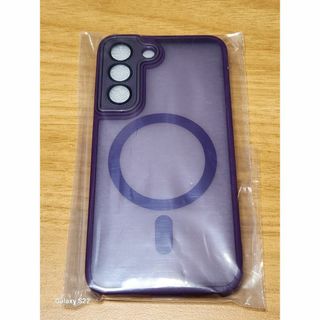 Galaxy S22 Magsafe対応ケース パープル(Androidケース)