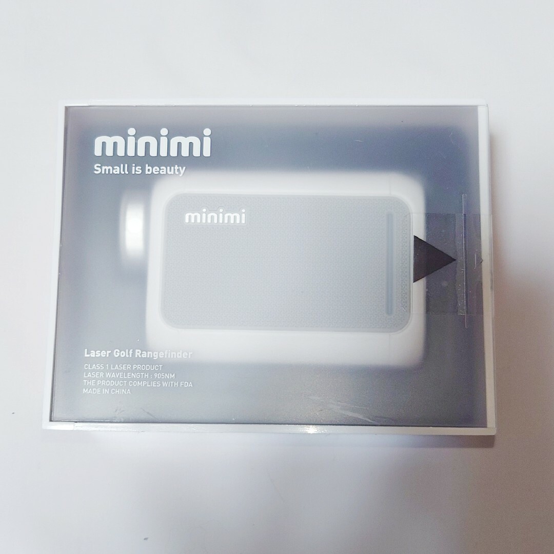 未開封品☆レーザー距離計 キャディトーク minimi ホワイトの通販 by