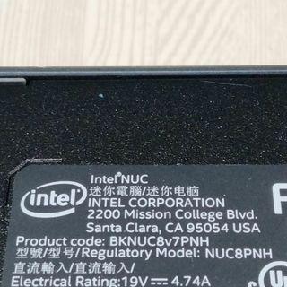 intel - INTEL インテル NUC NUC8V7PNH BKNUC8V7PNHの通販 by