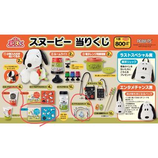 スヌーピー(SNOOPY)のSNOOPY 1番くじ(キャラクターグッズ)