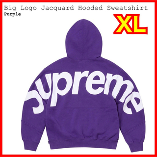 シュプリーム(Supreme)のBig Logo Jacquard Hooded Sweatshirt(パーカー)