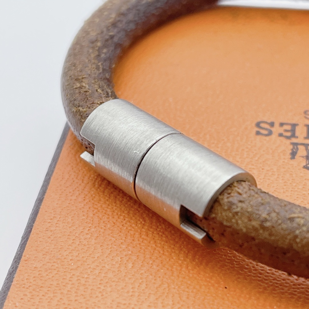 HERMES エルメス イオタ レザー ブレスレット
