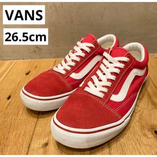 ヴァンズ(VANS)のVANS バンズ　オールドスクール　レッド　26.5cm(スニーカー)