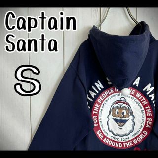 CAPTAIN SANTA スウェット トレーナー 総柄 ゴルフ 個性的 XL