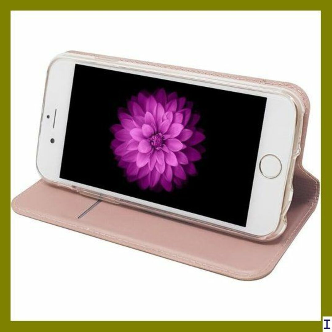 SN4 iPhone 6 / 6s ケース 手帳型 iph 薄型 ピンク 681 スマホ/家電/カメラのスマホアクセサリー(モバイルケース/カバー)の商品写真