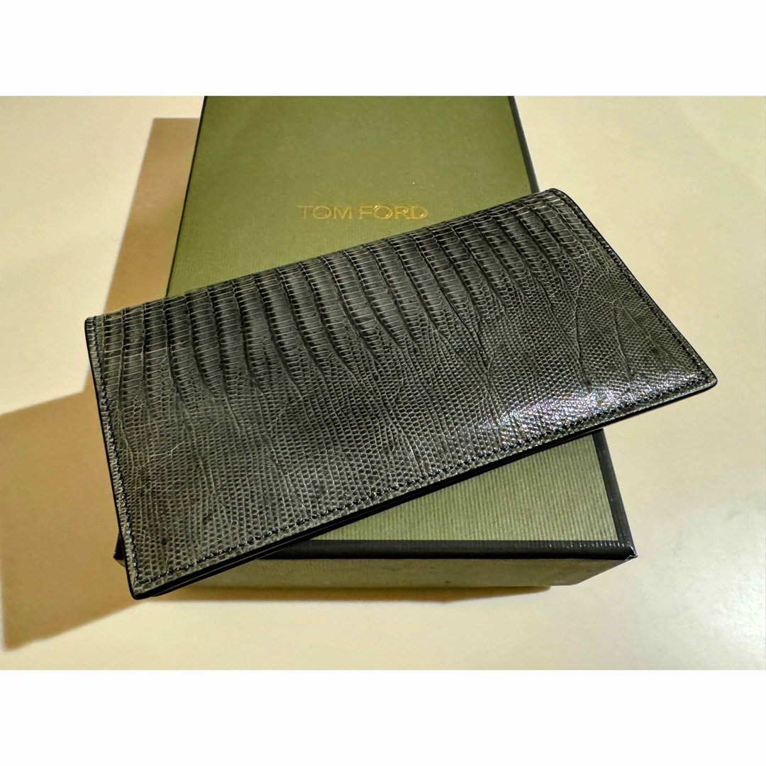 TOM FORD - TOM FORD リザードレザー 長財布の通販 by もすもす shop