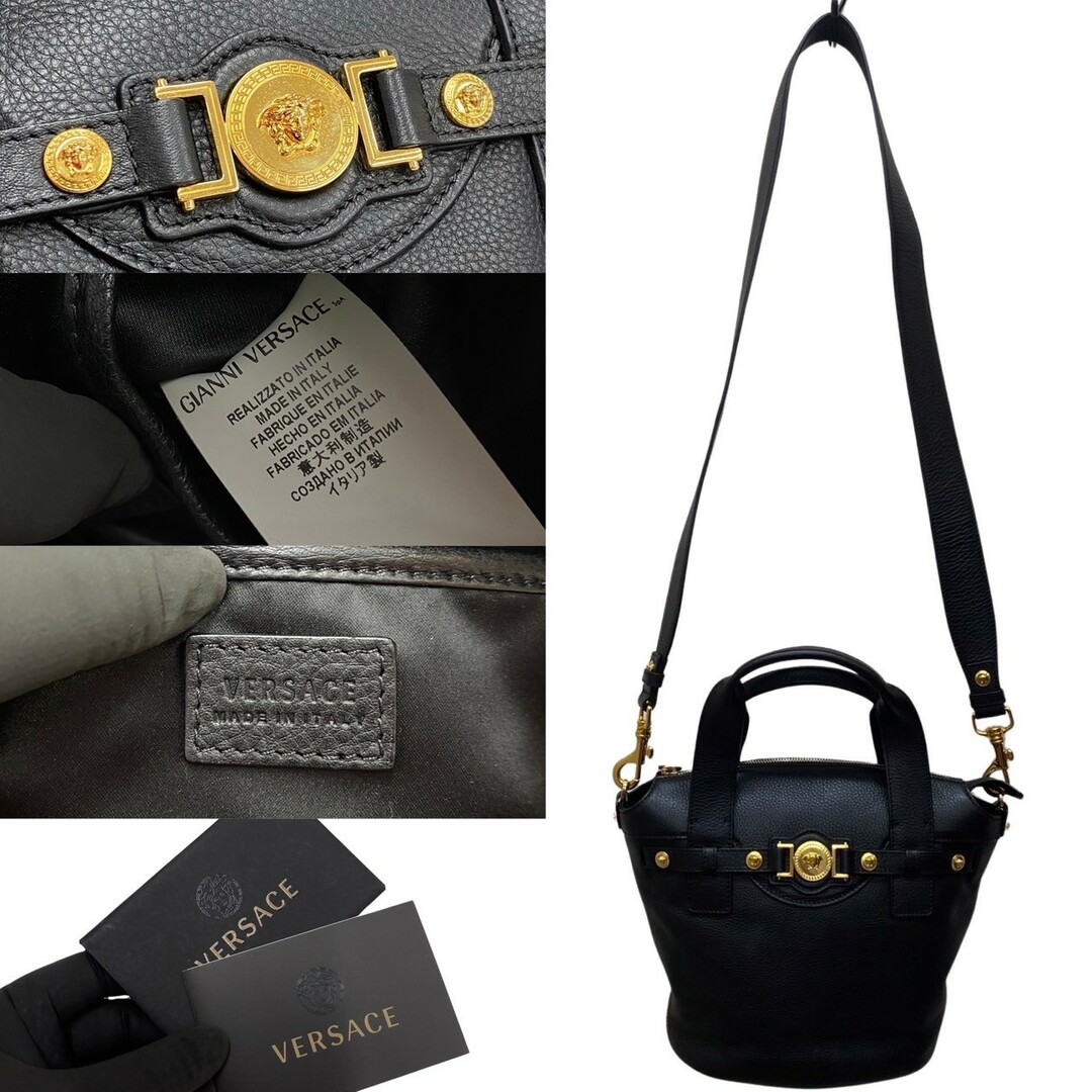 VERSACE - 未使用保管品 VERSACE ヴェルサーチ メデューサ 金具 レザー