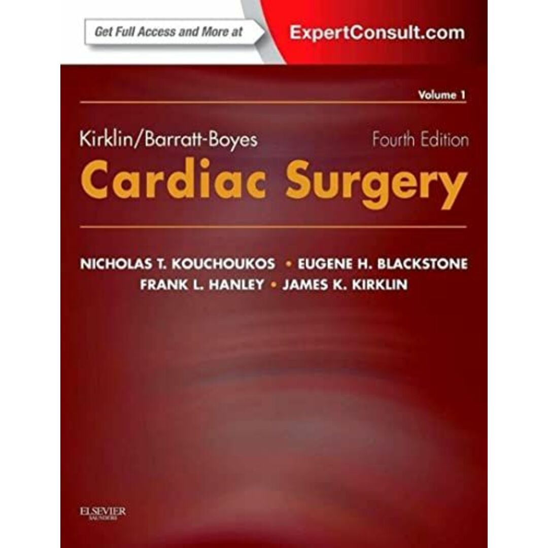 Kirklin/Barratt-Boyes Cardiac Surgery: Expert Consult - Online and Print (2-Volume Set) [ハードカバー] Kirklin MD， James K; Blackstone MD， Eugene H.