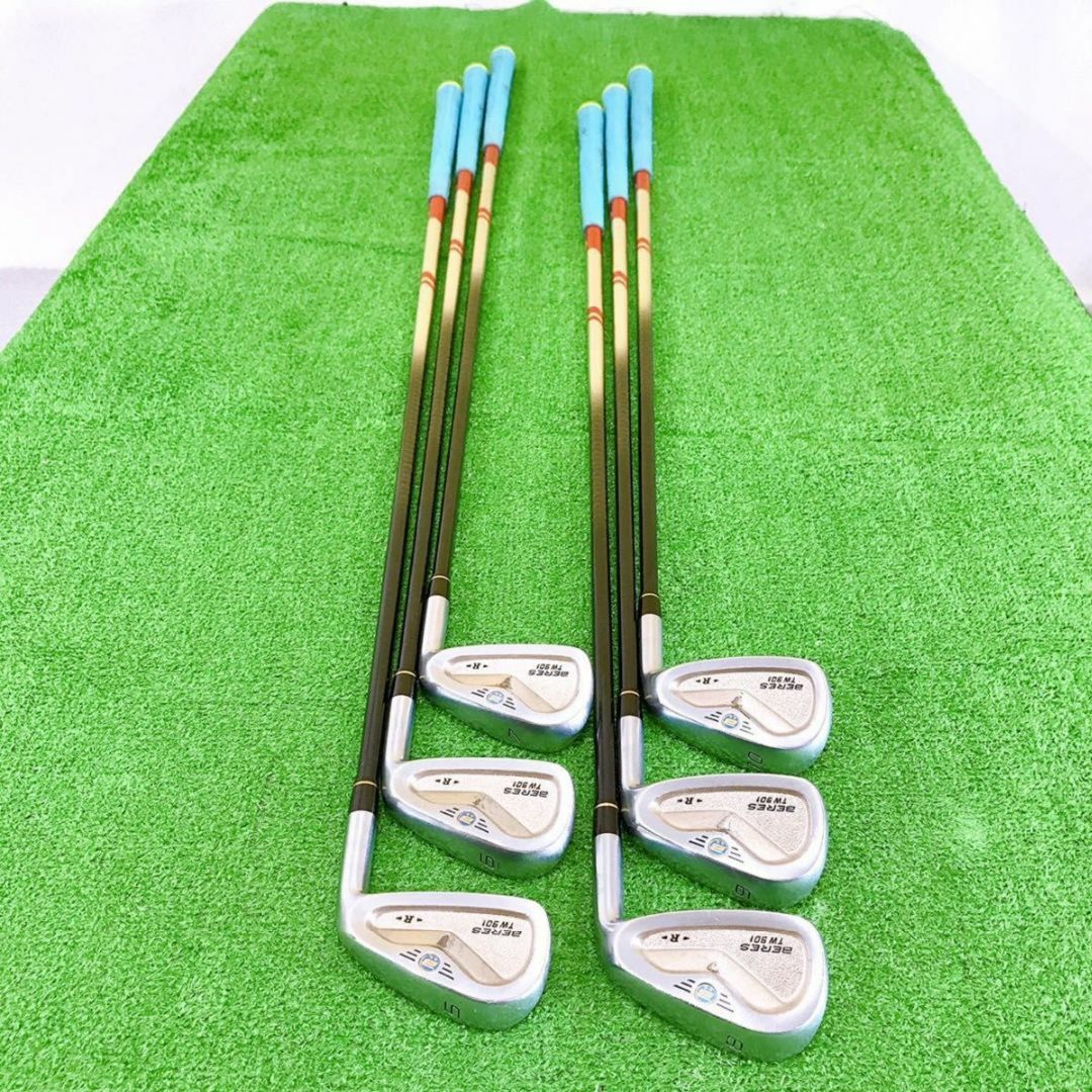 本間ゴルフ - エ18星2Sスター HONMA BERES TW901 6本アイアンセットRの