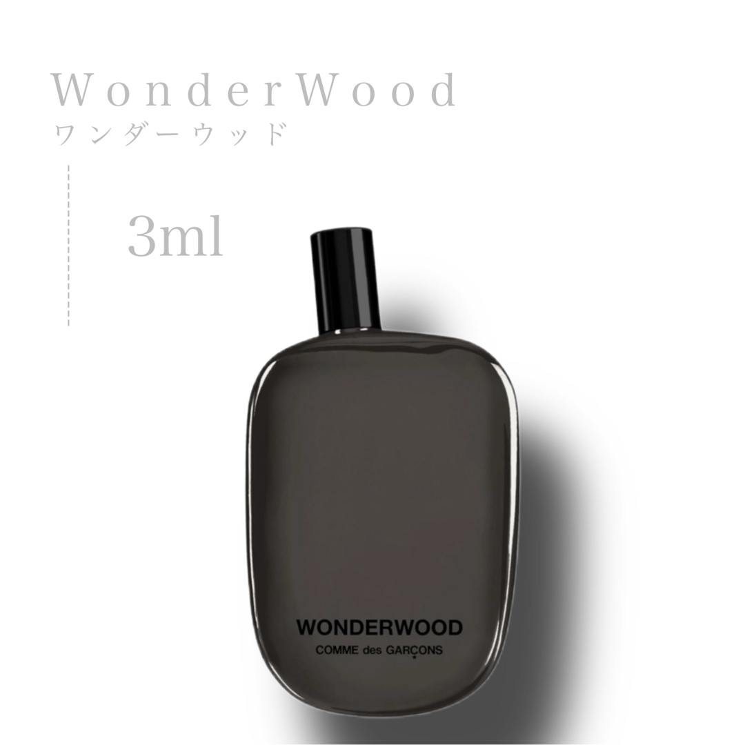 COMME des GARCONS(コムデギャルソン)のコムデギャルソン ワンダーウッド Wonderwood 3ml コスメ/美容の香水(ユニセックス)の商品写真