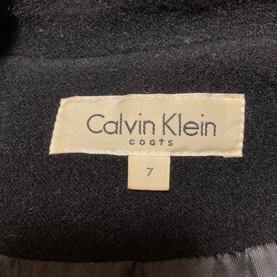 Calvin Klein(カルバンクライン)のcalvin klein 90's オールド 古着 ウールコート ハーフコート レディースのジャケット/アウター(ロングコート)の商品写真