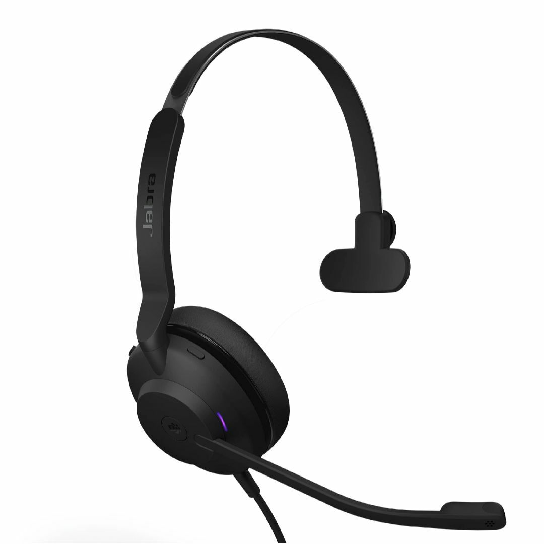 Jabra Evolve2 30MS 有線ヘッドセット USB-A モノ ブラッ