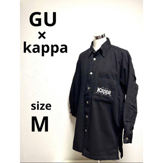 ジーユー(GU)のGU デニムロングシャツ　kappa  M(Gジャン/デニムジャケット)
