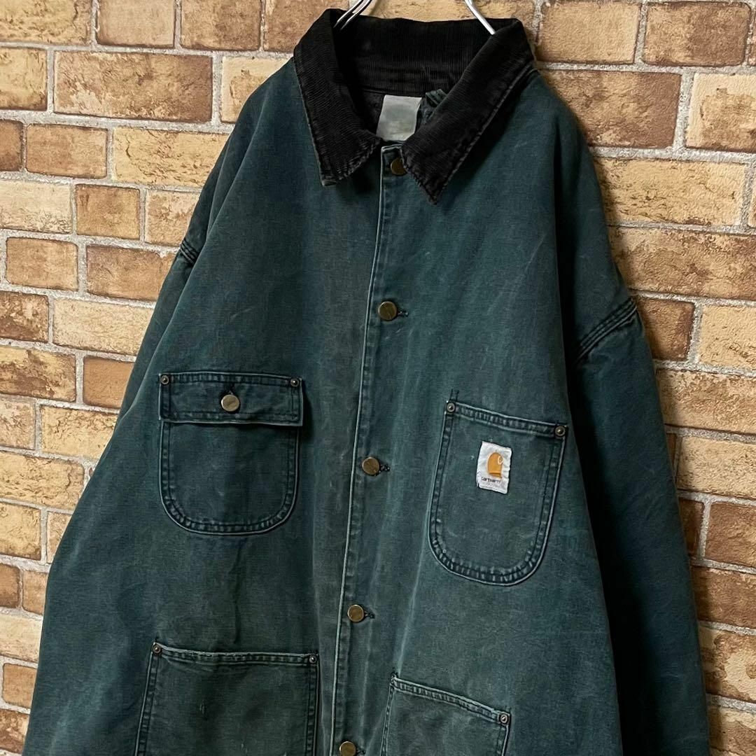 carhartt(カーハート)のカーハート　ダックジャケット　ミシガンチョアコートビッグシルエットカバーオール. メンズのジャケット/アウター(ブルゾン)の商品写真